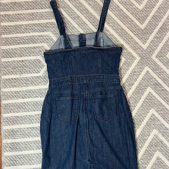 Universal Thread Dark Blue Midi Dress - Picture 2 of 8